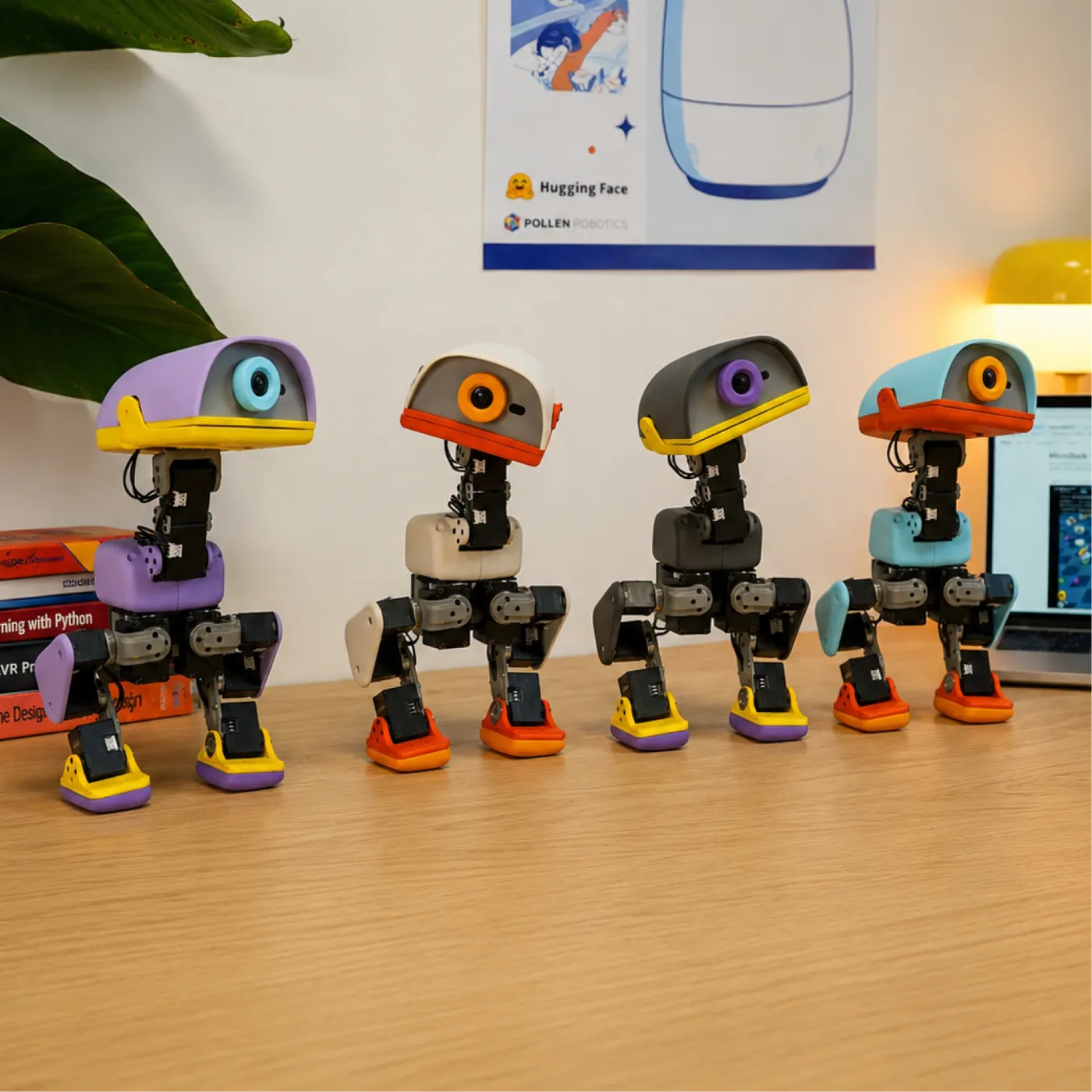 Четыре цвета Microduck